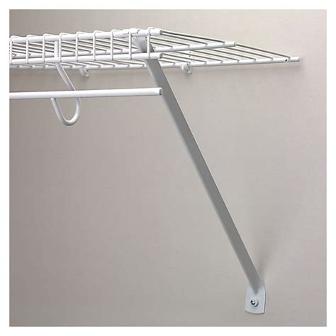 lowes white metal shelf brackets|wrought iron shelf brackets lowe's.